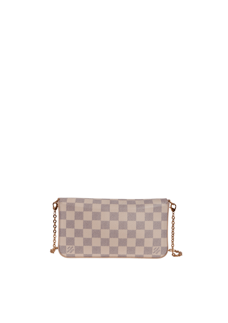 DAMIER AZUR POCHETTE FÉLICIE