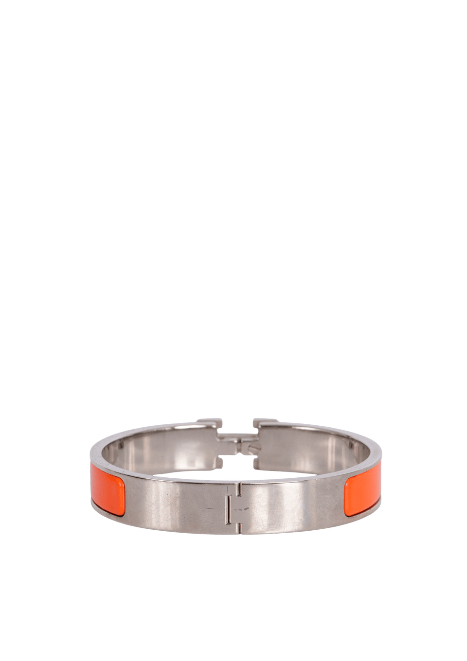PULSEIRA HERMÈS CLIC H BRACELET LARANJA P ORIGINAL – Gringa