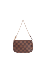 DAMIER ÉBÈNE POCHETTE ACCESSOIRES MINI