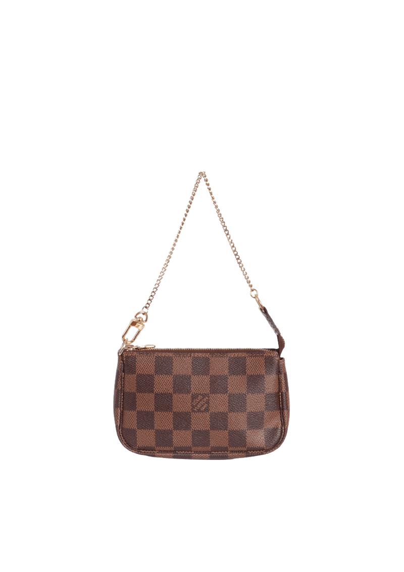 DAMIER ÉBÈNE POCHETTE ACCESSOIRES MINI