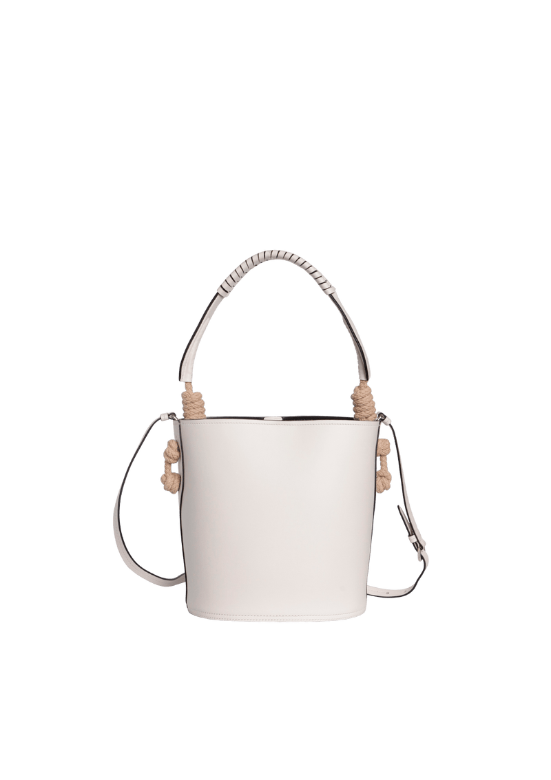 ROPE DETAIL TAMBOUR BUCKET BAG