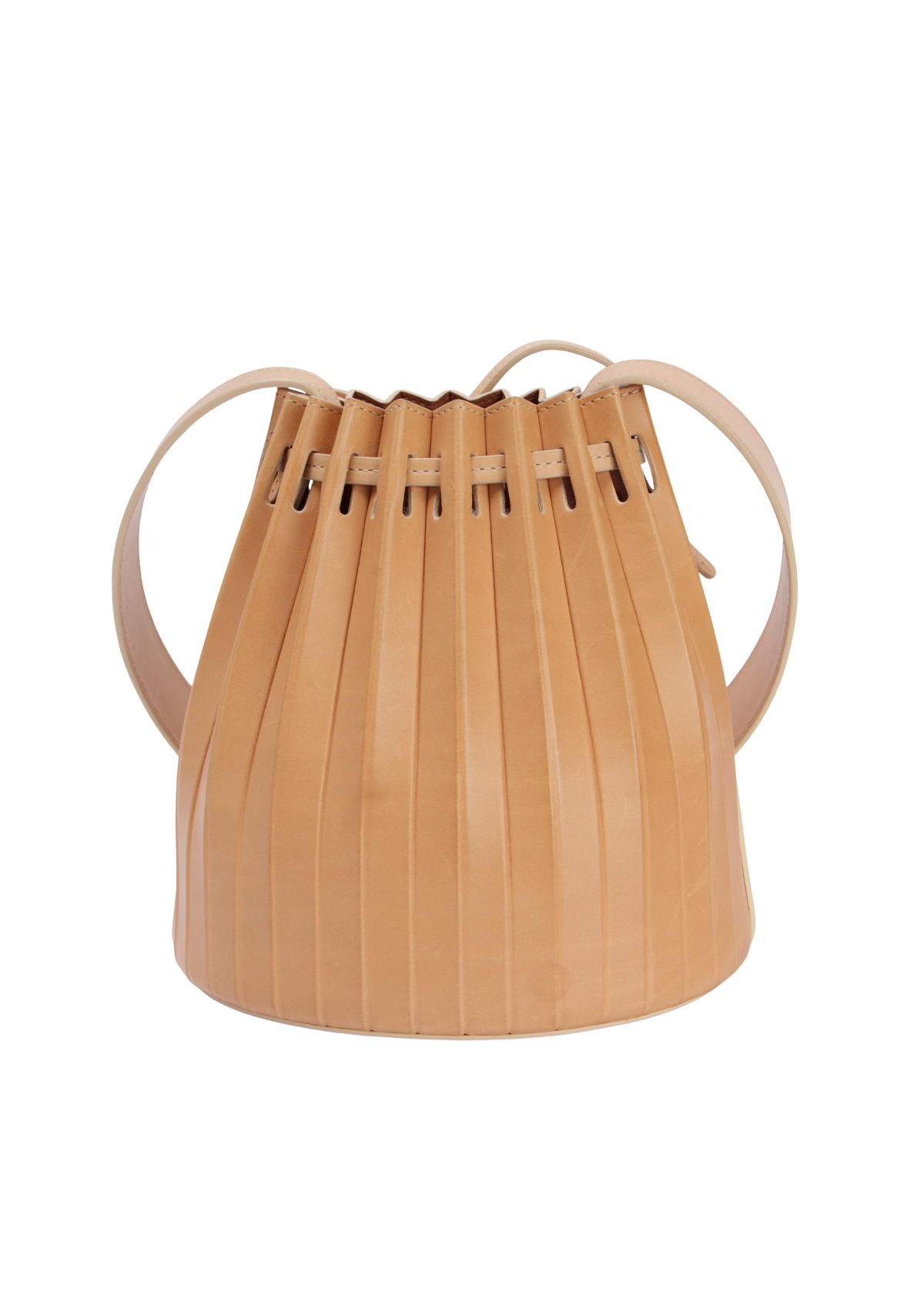 MINI PLEATED BUCKET BAG