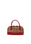 HOUSE CHECK CANVAS PATTERN BAG
