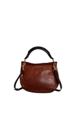 LEATHER SATCHEL BAG