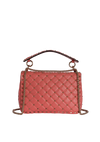 MEDIUM HEART ROCKSTUD SHOULDER BAG