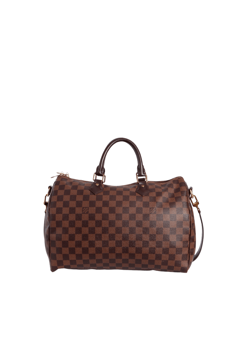 DAMIER ÉBÈNE SPEEDY 35 BANDOULIÈRE