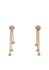 DIAMOND DRAPERIE 18K EARRINGS