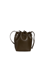 LEATHER BUCKET BAG