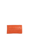 MATELASSÉ ZIP FLAP CLUTCH BAG