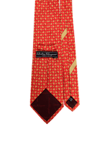 PRINTED SILK TIE