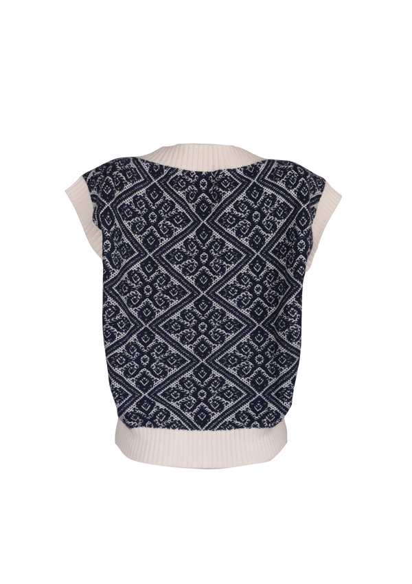 CASHMERE V SWEATER 44