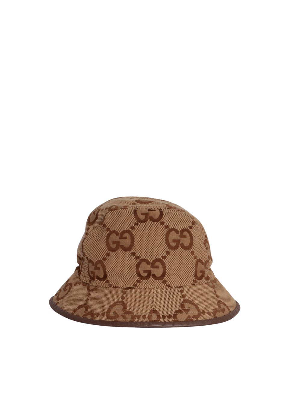 CHAPÉU GUCCI GG JUMBO BUCKET HAT G BEGE ORIGINAL – Gringa