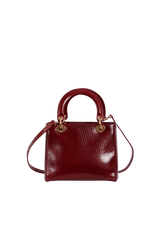 PATENT LEATHER OBLIQUE LADY DIOR