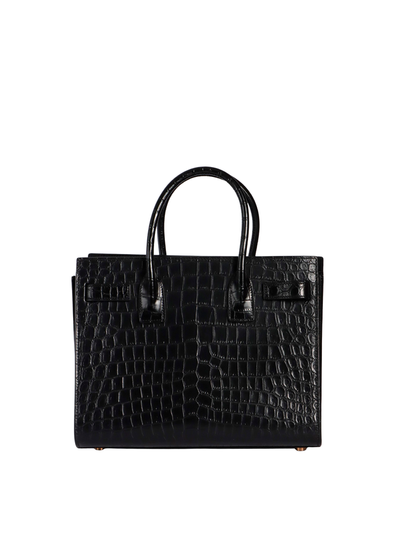 SAC DE JOUR BABY CROCODILE EMBOSSED