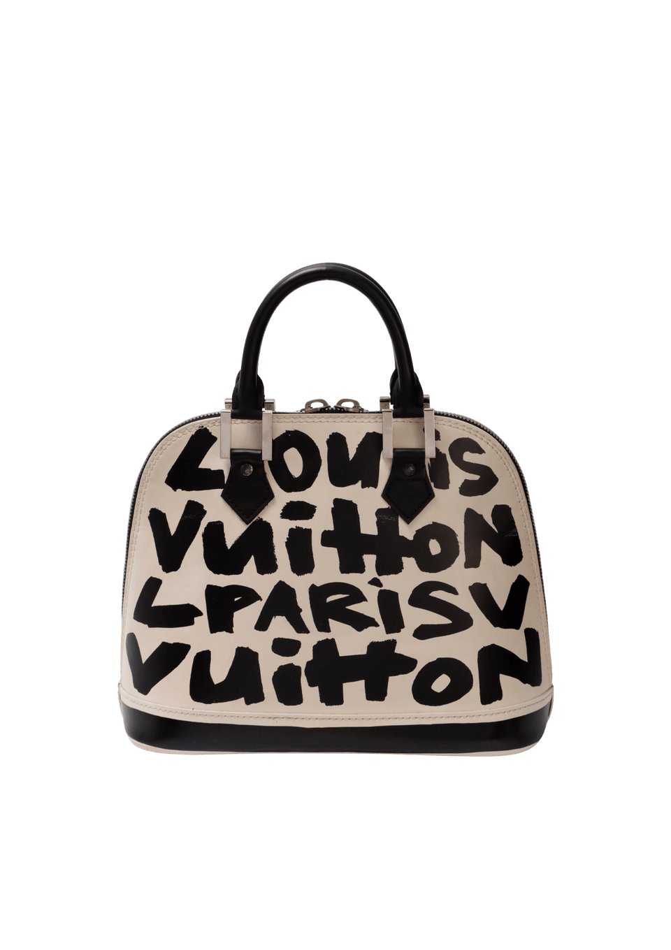 BOLSA LOUIS VUITTON X STEPHEN SPROUSE GRAFFITI ALMA PM BRANCO