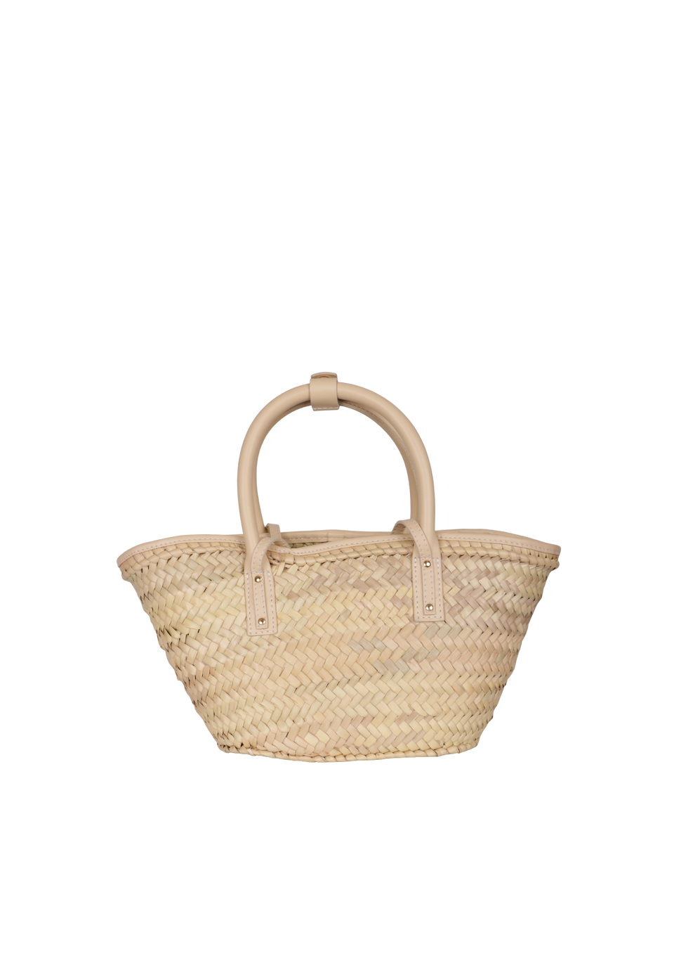 うめ BOLSA JACQUEMUS LE PANIER SOLEIL TOTE BICOLOR ORIGINAL – Gringa