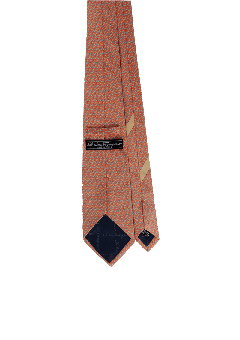 SILK PRINT TIE