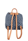 MONOGRAM DENIM SAC A DOS GM