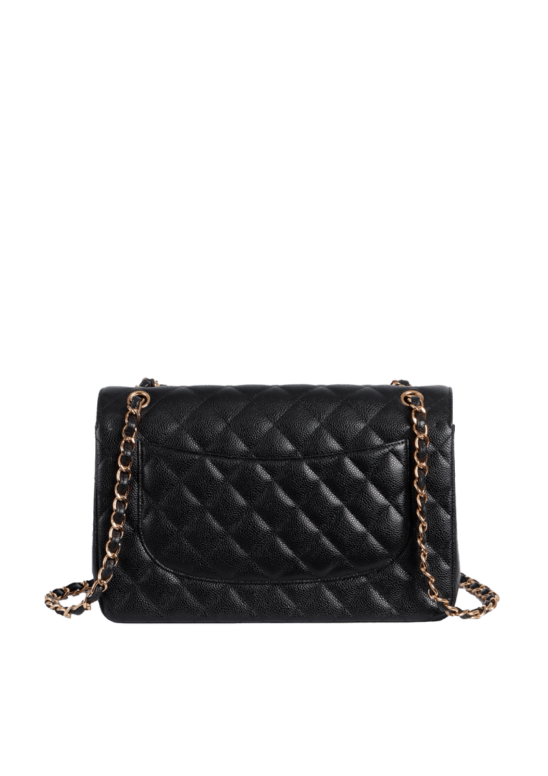 JUMBO CLASSIC DOUBLE FLAP CAVIAR