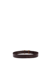 CROCODILE REVERSIBLE H BUCKLE BELT