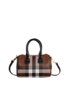 HOUSE CHECK MINI BOWLING BAG