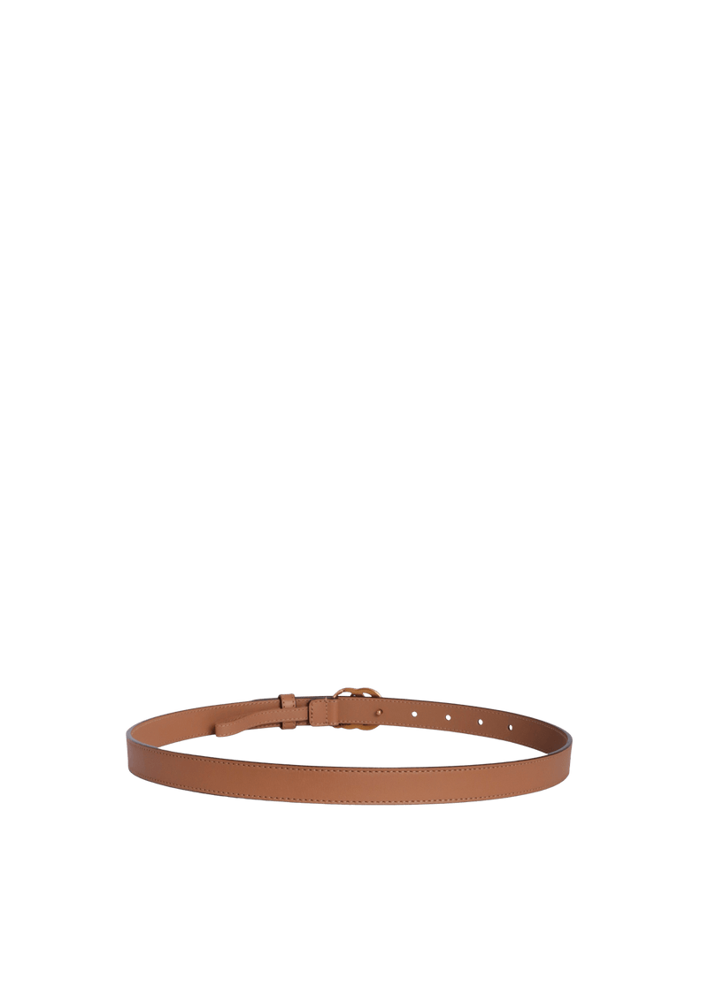 DOUBLE G LOGO THIN BELT