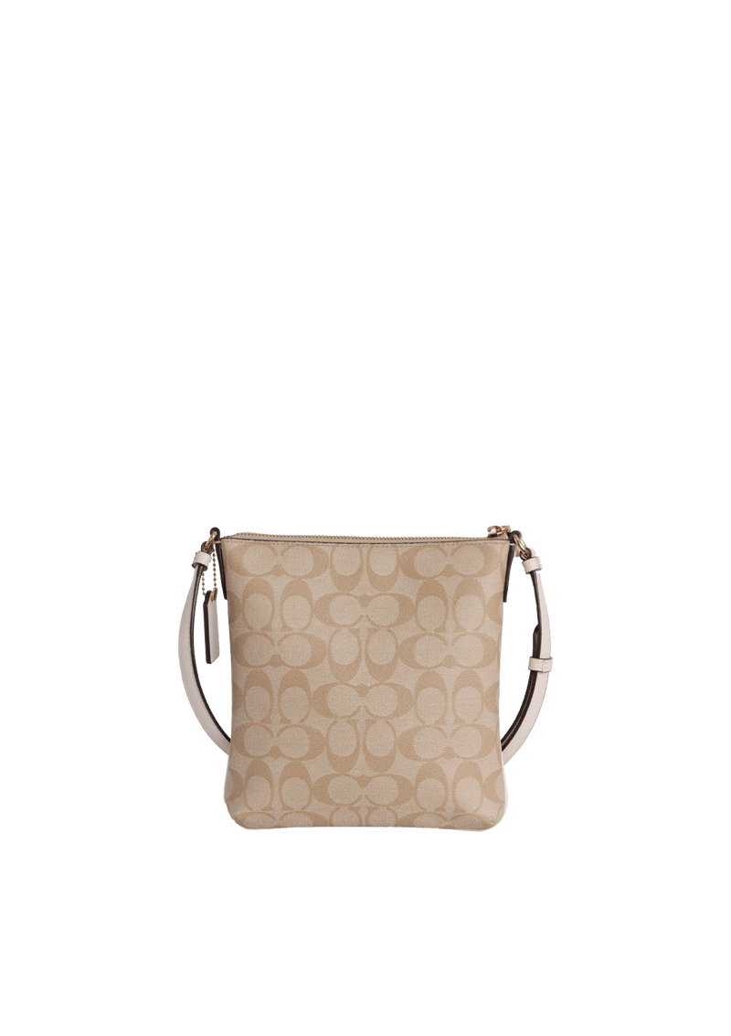 SIGNATURE ROWAN FILE CROSSBODY BAG