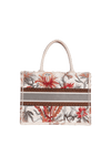 SMALL FLOWERS BOOK TOTE