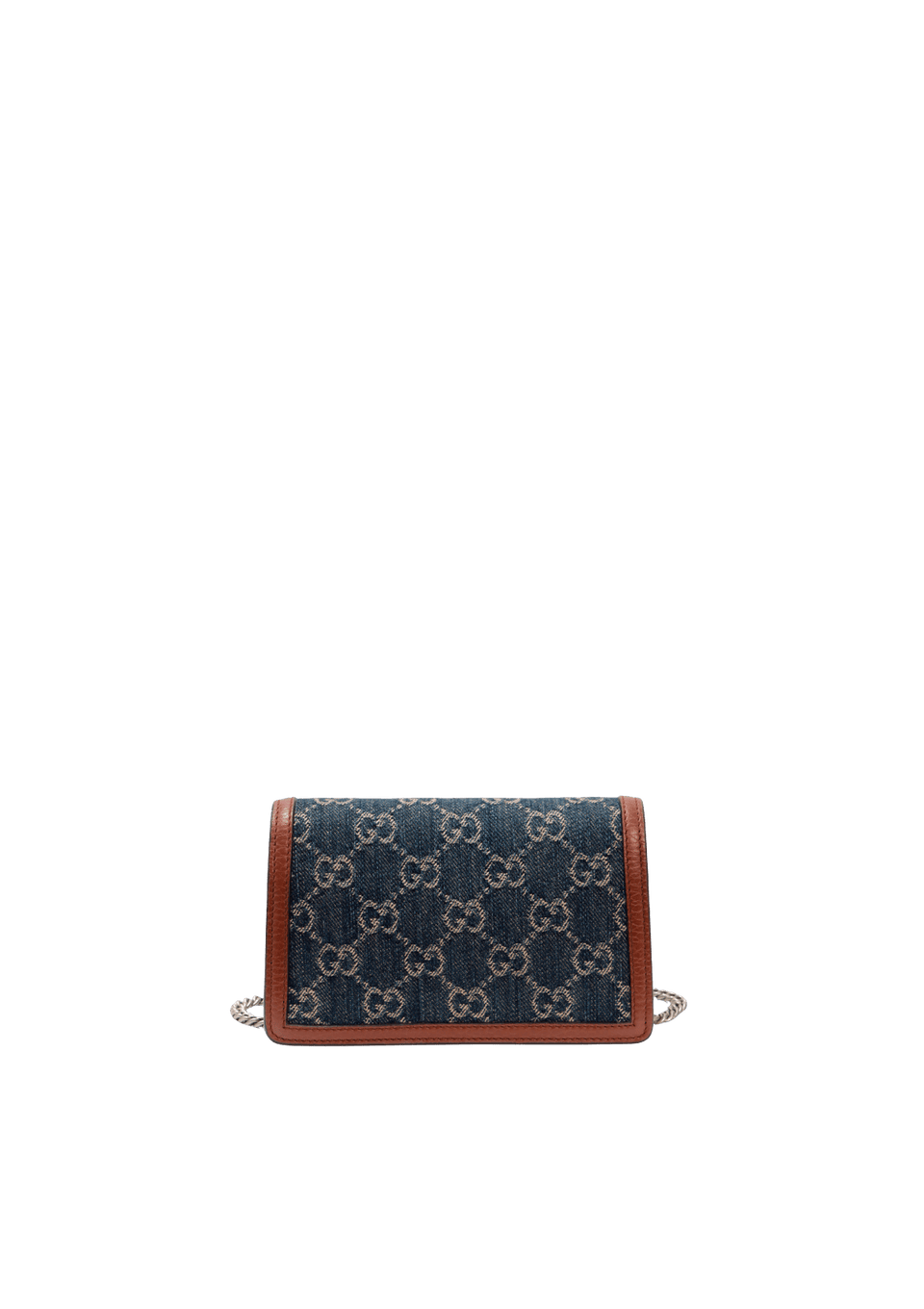 BOLSA GUCCI DENIM DIONYSUS SUPER MINI MARROM ORIGINAL – Gringa