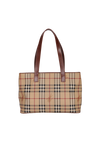 HAYMARKET CHECK TOTE