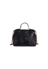 BOLSA GUCCI GG MARMONT MEDIUM TOP HANDLE BAG PRETO ORIGINAL