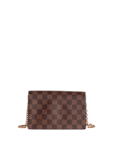 DAMIER ÉBÈNE VAVIN CHAIN WALLET