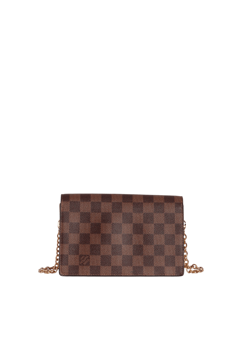 DAMIER ÉBÈNE VAVIN CHAIN WALLET