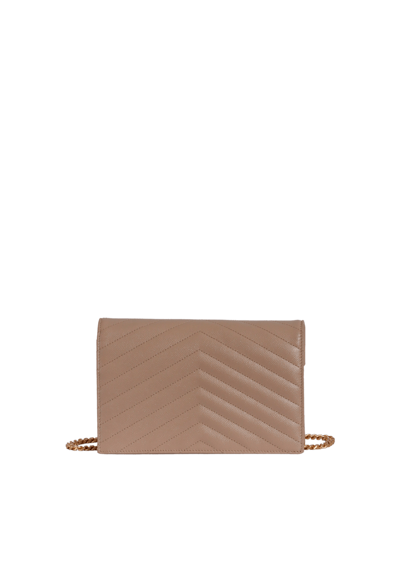 CASSANDRE ENVELOPE MATELASSÉ CHAIN WALLET