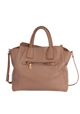 LEATHER SATCHEL BAG