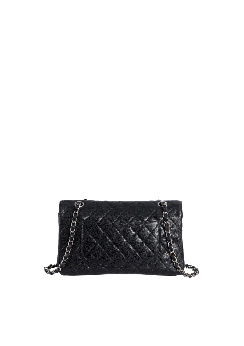 MEDIUM CLASSIC DOUBLE FLAP CAVIAR