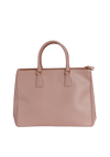 MEDIUM SAFFIANO LUX DOUBLE ZIP GALLERIA