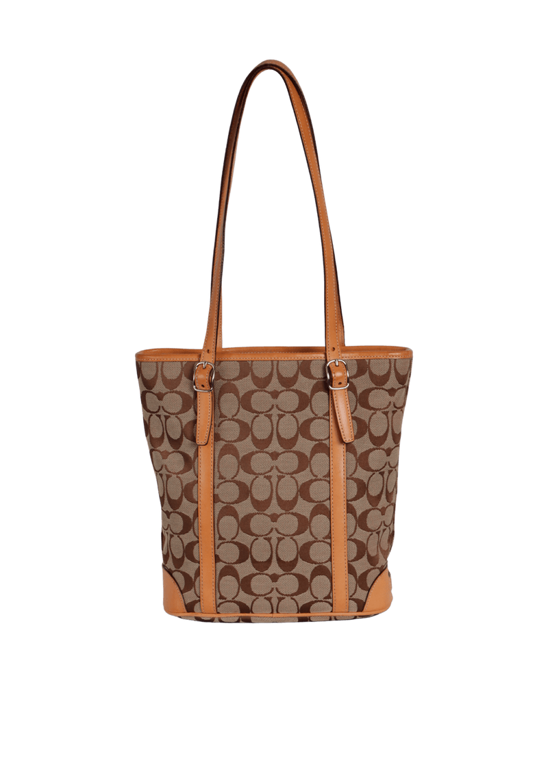 SIGNATURE SHOULDER BAG