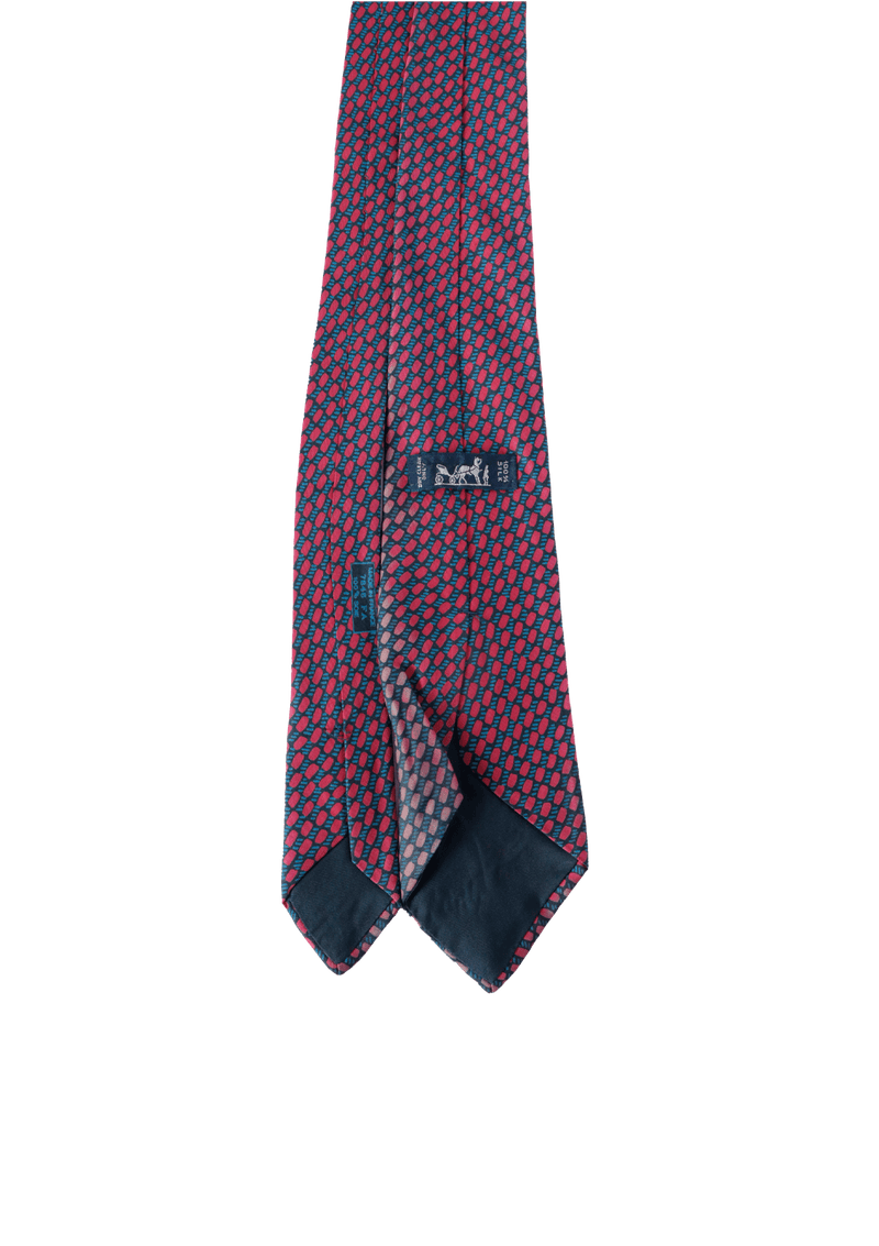 PRINTED SILK TIE