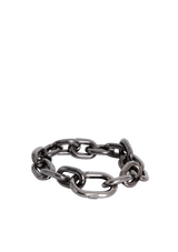 CHAIN P RODIO NEGRO BRACELET