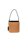 RAFFIA PANIER BUCKET BAG