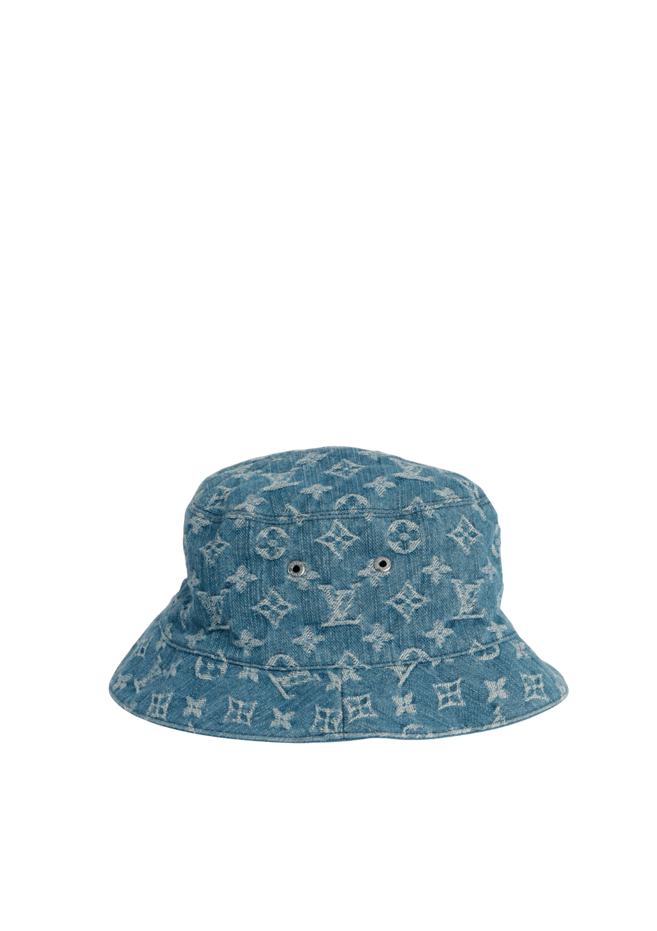 CHAPÉU LOUIS VUITTON MONOGRAM ESSENTIAL DENIM BUCKET AZUL ORIGINAL CHAPÉU LOUIS VUITTON MONOGRAM ESSENTIAL DENIM BUCKET AZUL ORIGINAL