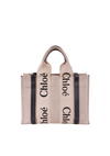 SMALL CANVAS WOODY TOTE