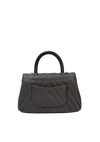 SMALL CHEVRON COCO HANDLE BAG CAVIAR