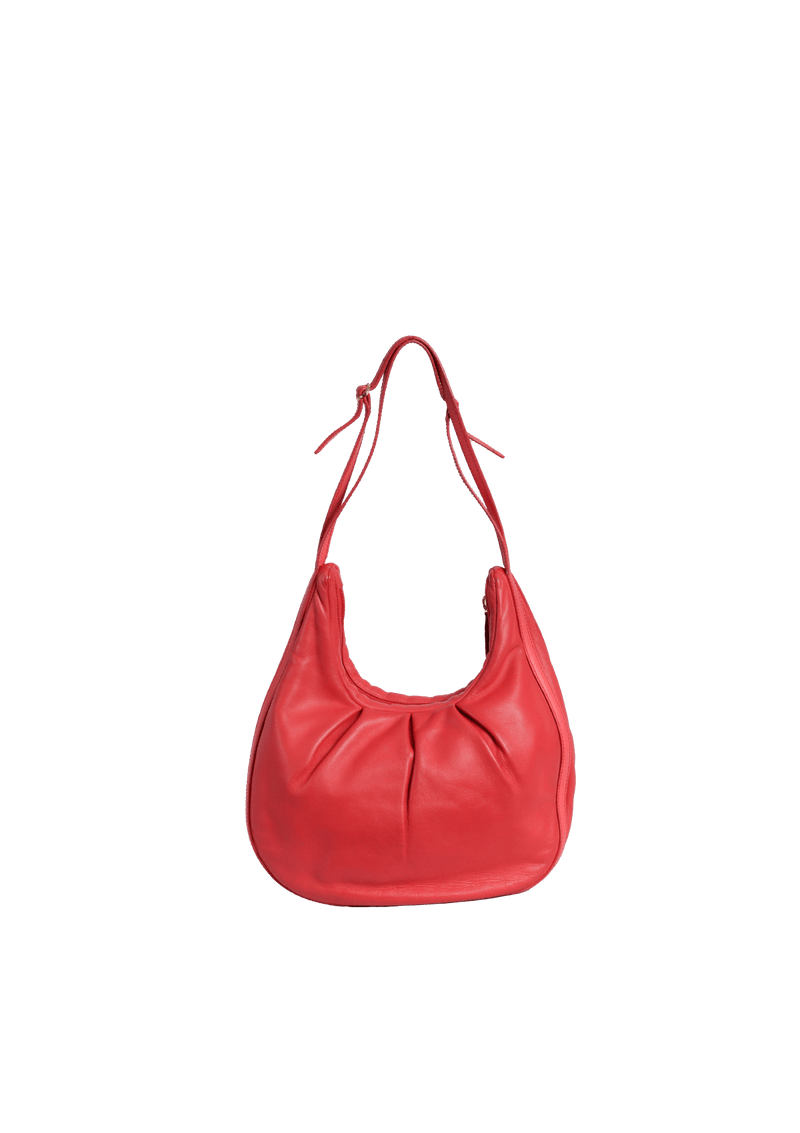 LEATHER HOBO BAG