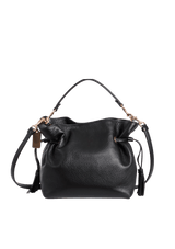 LEATHER BUCKET BAG