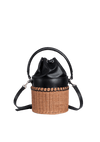 WICKER BAHIA BUCKET BAG