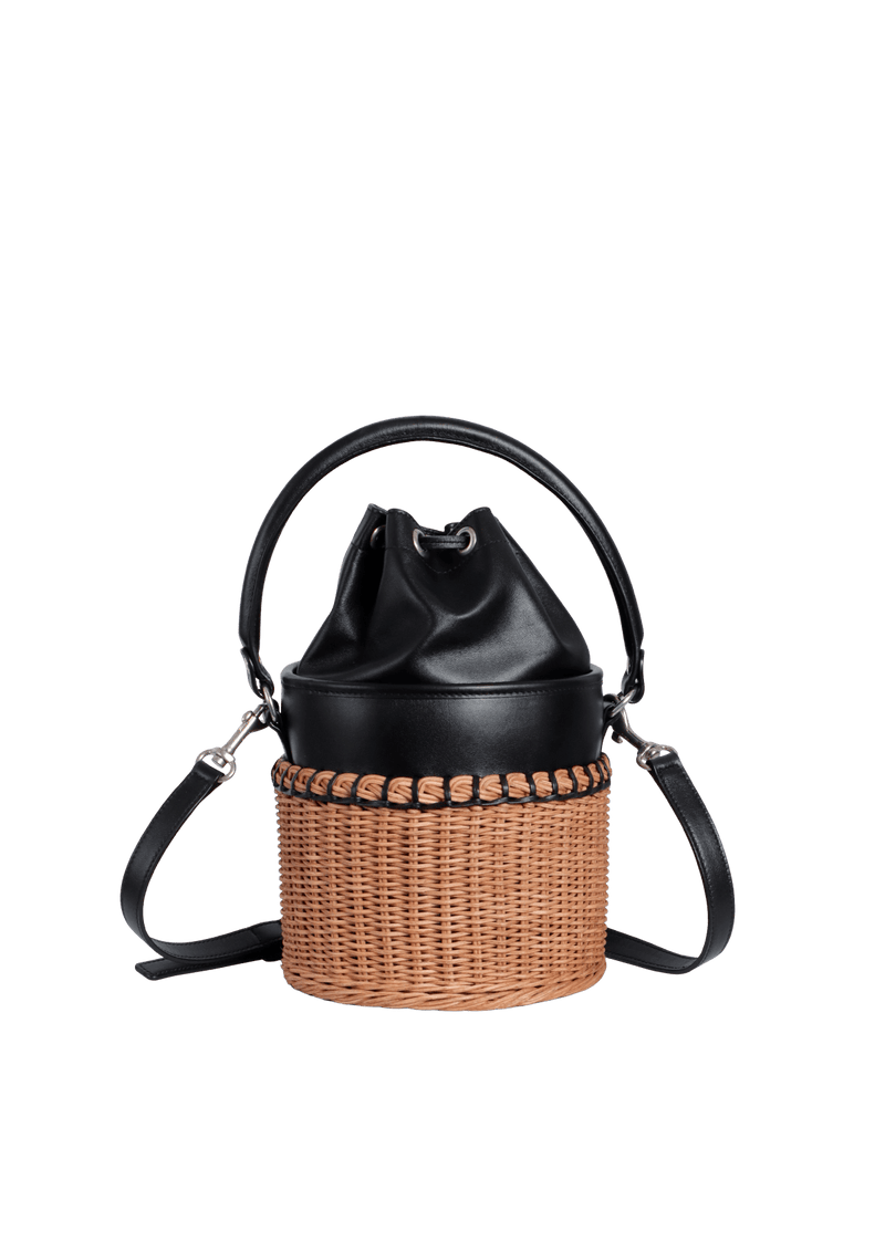 WICKER BAHIA BUCKET BAG