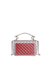 MEDIUM ROCKSTUD SPIKE QUILTED PVC