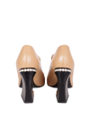 CAP TOE MARY JANE PUMPS